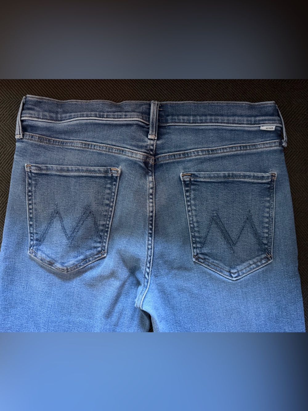 MOTHER The Mid Rise Rambler Zip Ankle Fray - Picture 3 of 6